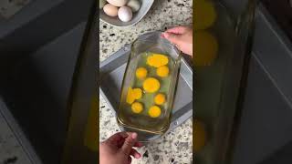 Easy way to make hard boiled eggs #shorts