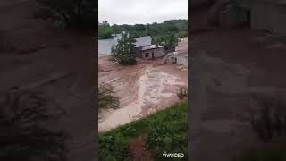 ڈومیلی منی ڈیم ٹوٹ گیا تباہی مچ گئی 😲😲#viralvideos #rainyday #tlp #khr