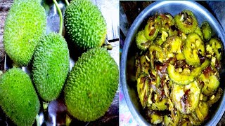 ककोड़ा आलू की सुखी सब्जी। kantola ki sabji recipe। chathail potato fry । kakora sabji recipe।