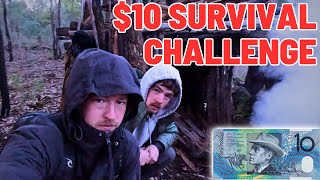 $10 Overnight Survival Challenge in Australian Bush