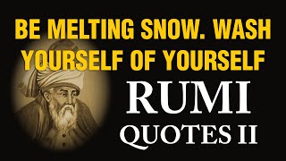 Rumi Quotes - 2 || Mevlana Quotes || Mawlana || Wisdom || Sufi || Golden Quotes