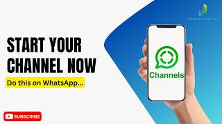 How to Create WhatsApp Channel 2024 (QUICK Tutorial!)