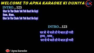 Aashiqui Aa Gayi Karaoke - Arijit Singh | Prabhas, Pooja Hegde - lyrics ( Eng & हिंदी ) Radhe Shyam