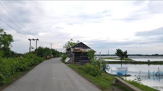 Dokine small river rode side, sundorbor side village nice view. like a andulpota