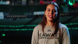 Healthier Hi-Lights - Jade Peacock (University of Hawaii Women's Basketball)