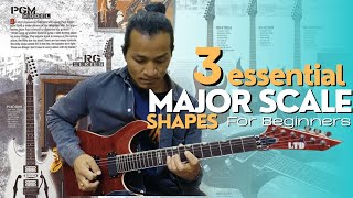 Major Scale | 3 Essential Shapes For Beginners