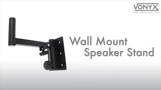 Vonyx Professional Wall Mount Adjustable Speaker Stand