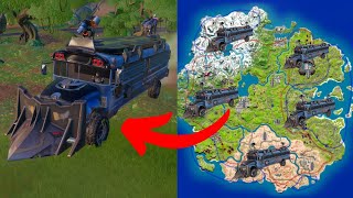 How To Find Armored Battle Bus | All Armored Battle Bus Locations In Fortnite Chapter 3 Season 2