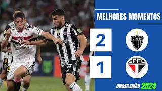 ATLÉTICO MG 1 X 2 SÃO PAULO | GOLS E MELHORES MOMENTOS | 16ª RODADA BRASILEIRÃO 2024