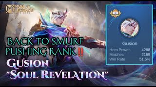 🍎MLBB LIVE PUSHING RANK TO HONOR‼️🤓