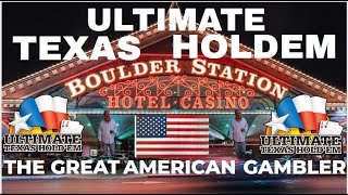 Ultimate Texas Holdem From Boulder Station Hotel and Casino Las Vegas, Nevada!! On a Serious Roll!!