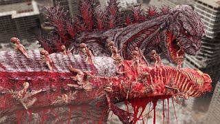 Shin Godzilla Form 5 vs legendary Godzilla n kong