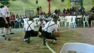 Dança alemã na XXIV semana italiana  Campo Largo .