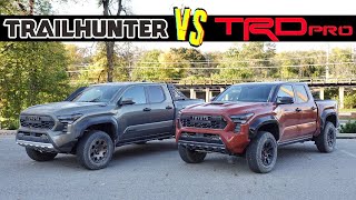 2024 Toyota Tacoma TRD Pro vs Trailhunter | What Are The Differences?