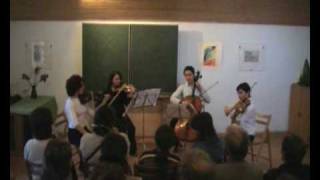 Tsintsadze Miniature "Sachidao" by Sforzando Quartet with Nino Nanobashvili