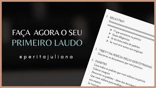 Estrutura básica de laudo grafotécnico - ensinei do zero!