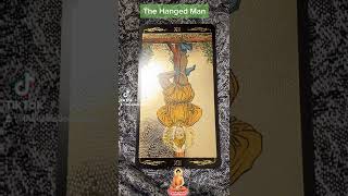 The Hanged Man: Learning Tarot Major Arcana Cards #shorts #short #shortvideo #shorttarot