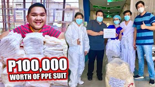 TULONG PARA SA MEDICAL FRONTLINERS (MARAMING SALAMAT PO!) | LC VLOGS #345