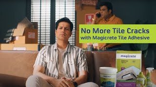 Magicrete Tile Adhesive Ad Film 2 | 15 Sec | Sumeet Vyas | Naya Ghar Banta Hai Magicrete se!