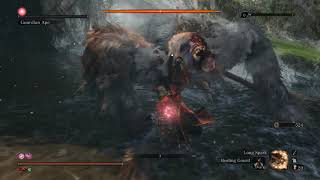 Sekiro: Shadows Die Twice - Guardian Ape - NG+7 No Kuro Charm/Demon Bell