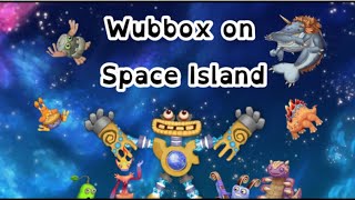 Wubbox On Space Island || 🪐☄️🛸