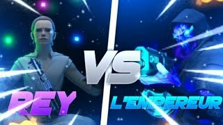 Rey VS l'Empereur [ fortnite / COURT MÉTRAGE STARS WARS ]