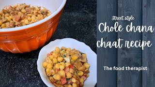 Chole chaat recipe | chana chaat recipe| street style chaat recipe  #chaatrecipe