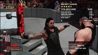 WWE 2K18 (RAW) Roman Reings vs Braun Strowman