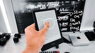 Kindle Hack! How To Not Turn The Page Accidentally (Tips & Tricks #6)