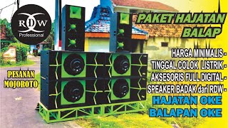 REVIEW dan Cek Sound PAKET SOUND SYSTEM KOMPLIT Seharga 54jt