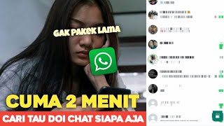 Cara mengetahui doi Chat sama siapa aja dari jarak jauh | Terbaru 2024