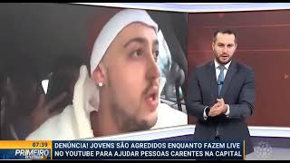 SURSKITY APARECE NA TV (SBT)!! APÓS SER AGREDIDO POR SEGURANÇAS