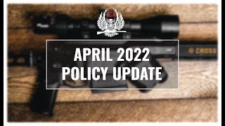 April Policy Update! Still no word from ATF?