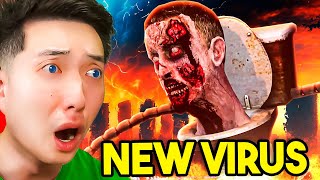 Reacting to The Skibidi Toilet ZOMBIE Universe?! (NEW VIRUS)