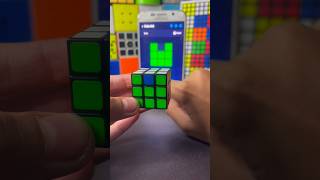 Last Step Solving of Rubik's Cube Smallest #shorts #viral