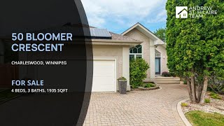 House for Sale | 50 Bloomer Crescent | Charleswood, Winnipeg