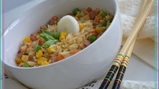 РИС ПО-КИТАЙСКИ. Азиатская кухня. Рецепт приготовления