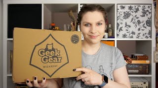 FEBRUÁRI GEEK GEAR WIZARDRY UNBOXING 2021 | Mareszmore