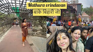 Mathura vrindavan vlog (day 3) | बाकेबिहारी | निधिवन | कृष्ण जन्मभूमि