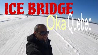 Crossing the Ice Bridge/Hudson-Oka Ice Bridge/Ottawa River