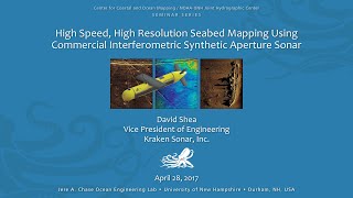 High Speed, High Resolution Seabed Mapping Using Commercial Interferometric Synthetic Aperture Sonar