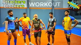 Blockers & Attackers workout | Kerala volleyball Team | Day 6 | kishor Kumar Vlogs