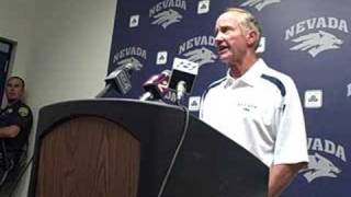 Chris Ault Press Conference Grambling-Nevada post game