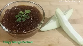 Raw Mango Pachadi - South Indian Style.