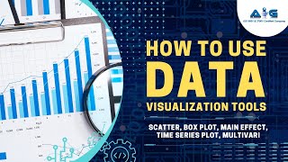 How to use Data Visualization Tools - Scatter, Box Plot, Main Effect, Time Series Plot, MultiVari