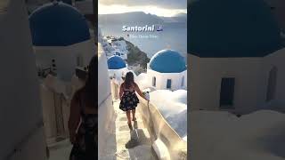 🔵 Die Blue Dome View auf Santorini #griechenland #fira #oia #inseltour #reiseziele #santoriniisland