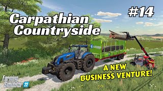 Starting a New Business Venture in the Carpathian Countryside | Farming Simulator 22 Let's Play #14