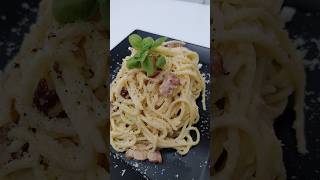 Paste carbonara. #food #youtubeshorts #cooking #shorts #short #recipe #amazing