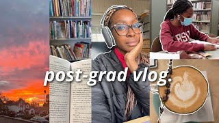 POST-GRAD VLOG 🌱  getting my life together, deciding on a medical school, life updates, & more