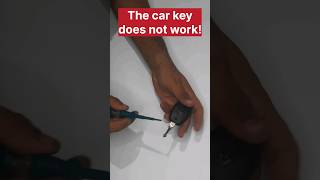 Change the car key battery